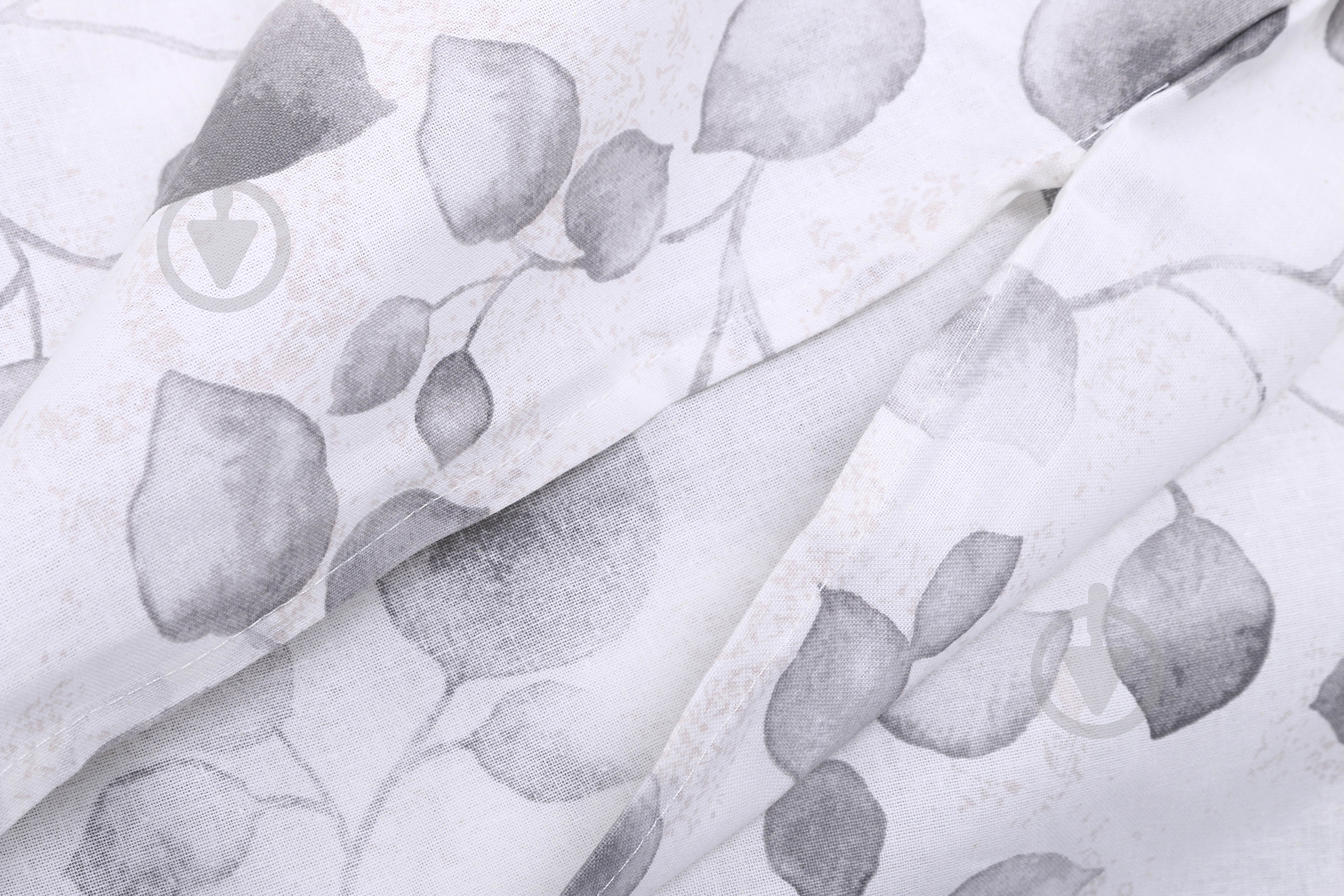 Комплект постельного белья Бруно 1,5 белый Luna (без простыни) - фото 3