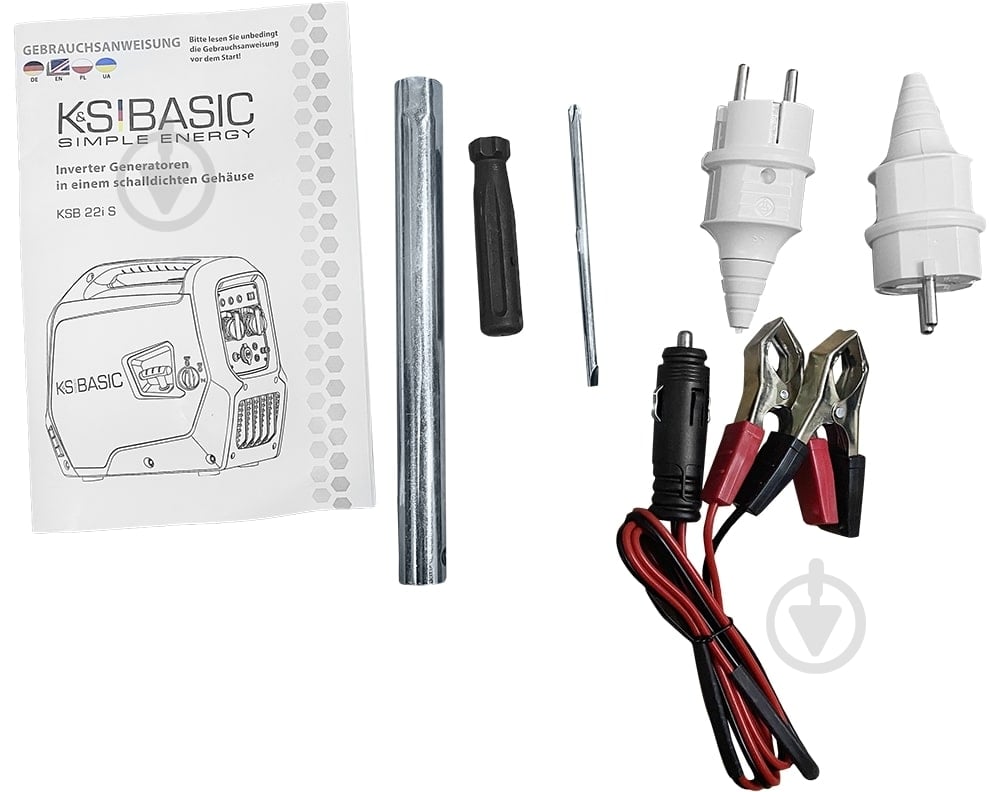 Генератор бензиновый Konner&Sohnen 1,8 кВт / 2 кВт 220 В KSB 22i S - фото 6