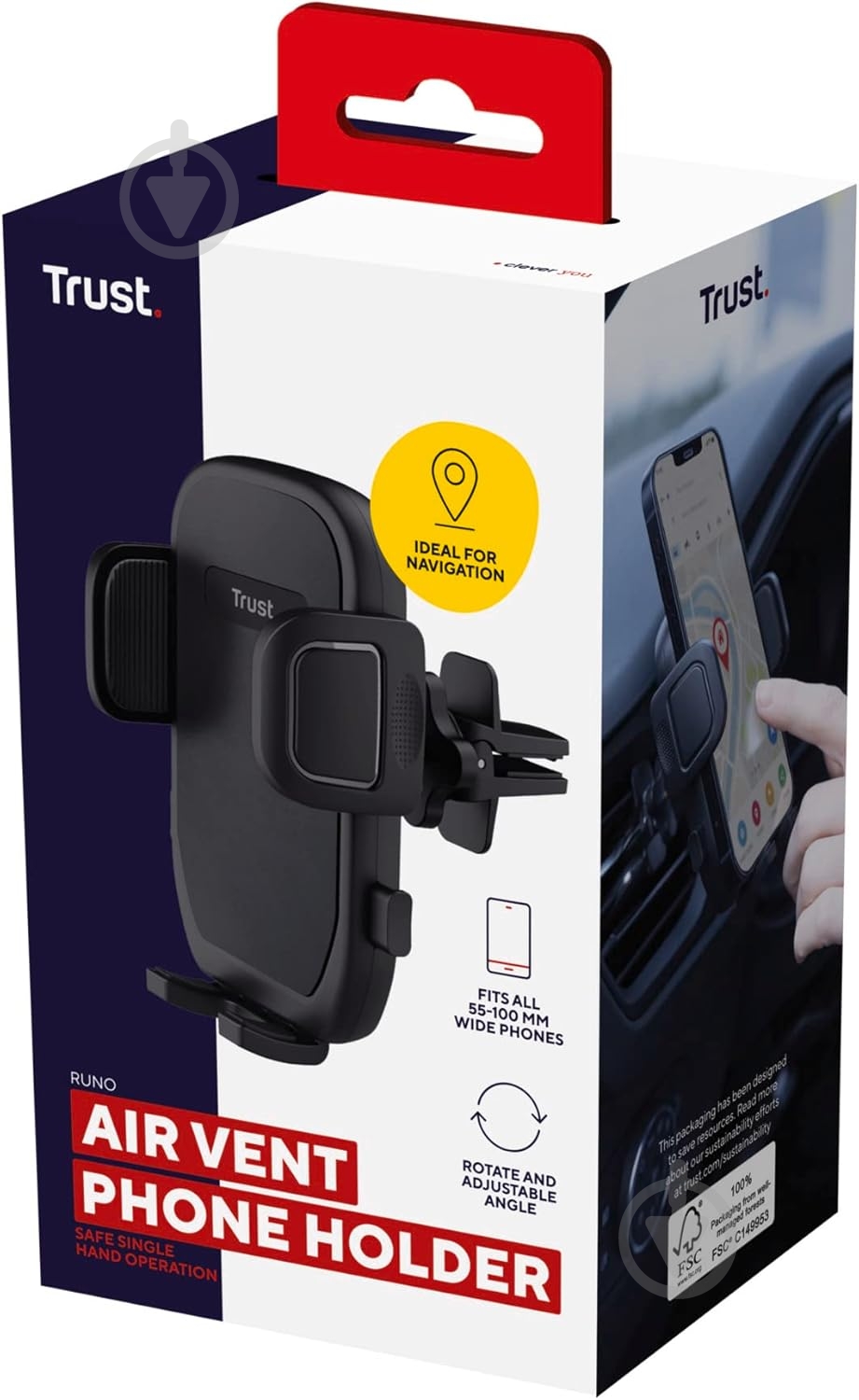 Автодержатель Trust (24983_TRUST) черный - фото 11 Автодержатель Trust (24983_TRUST) черный - фото 11