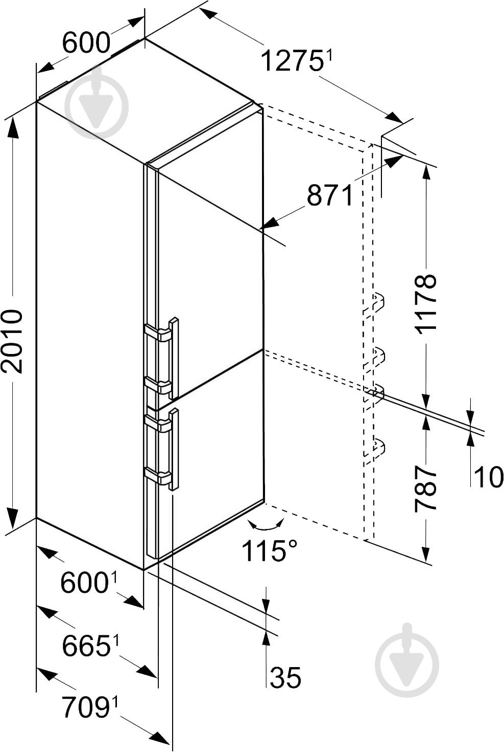 Холодильник Liebherr CBNPes 4878 - фото 15