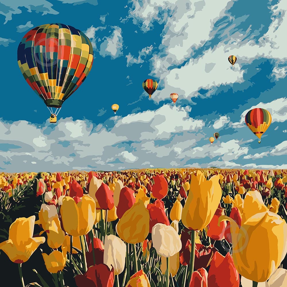 Картина по номерам Полет в будущее Идейка - фото 1 Картина по номерам Полет в будущее Идейка - фото 1