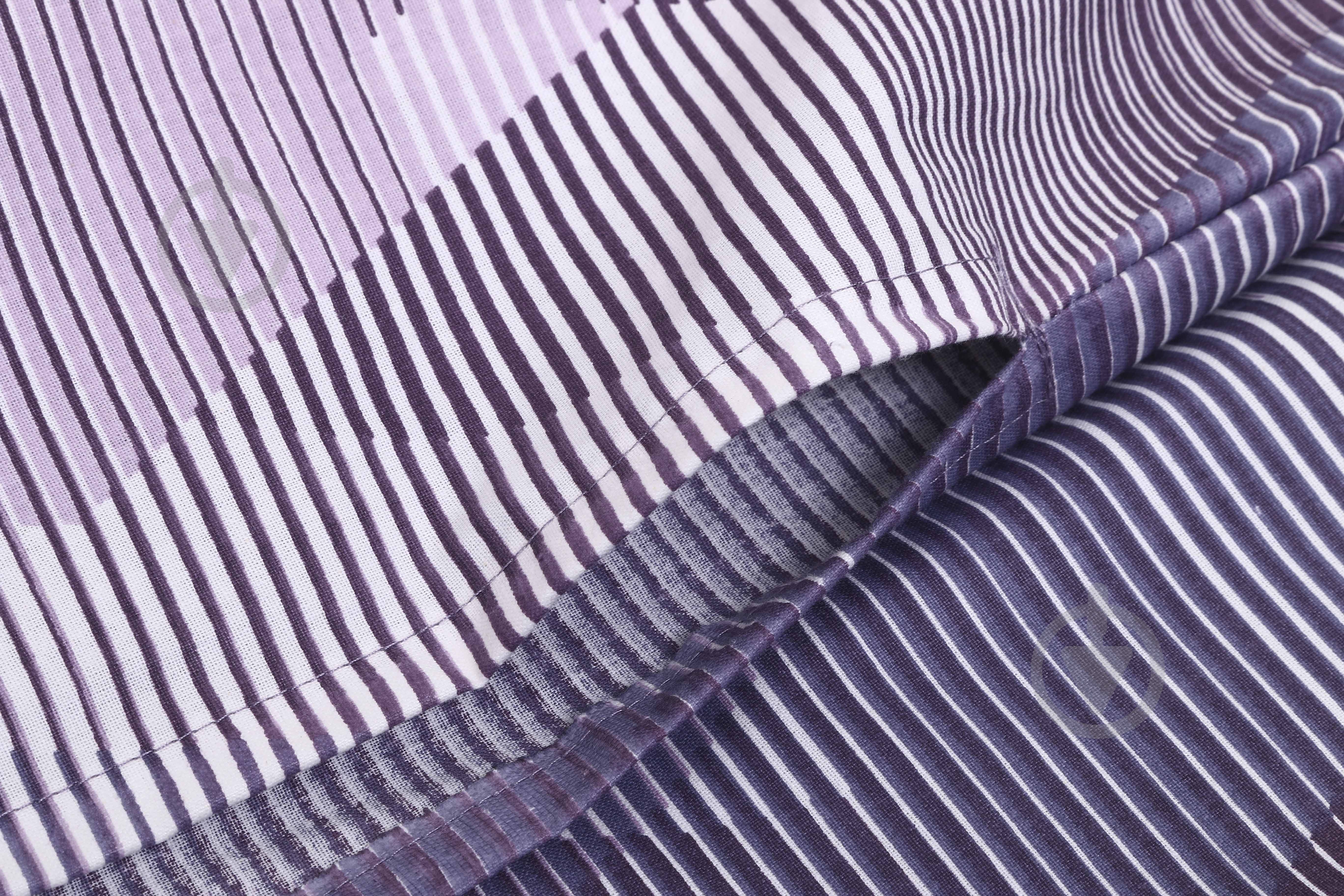 Комплект постельного белья Basic Бруно премиум 2.0 фиолетовый Luna - фото 3