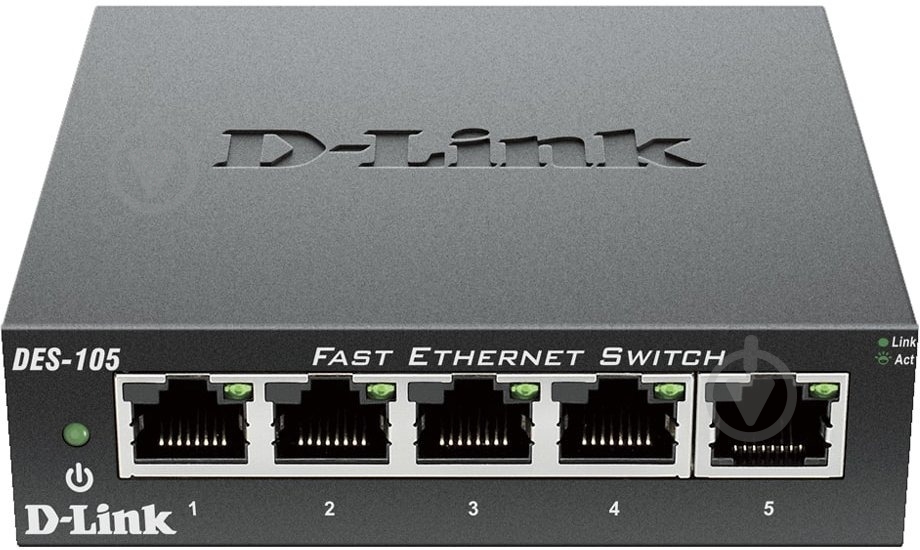 Коммутатор D-Link DES-105/E - фото 1