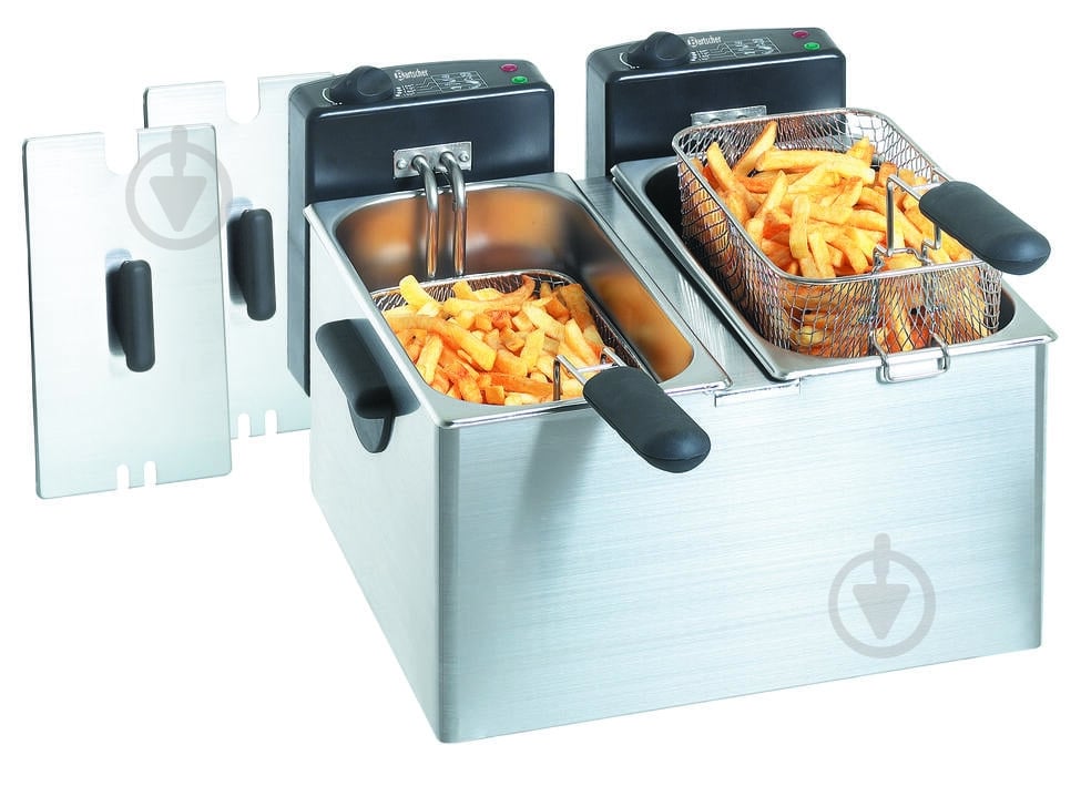 Фритюрница Bartscher MINI III 2х4 л - фото 2 Фритюрница Bartscher MINI III 2х4 л - фото 2