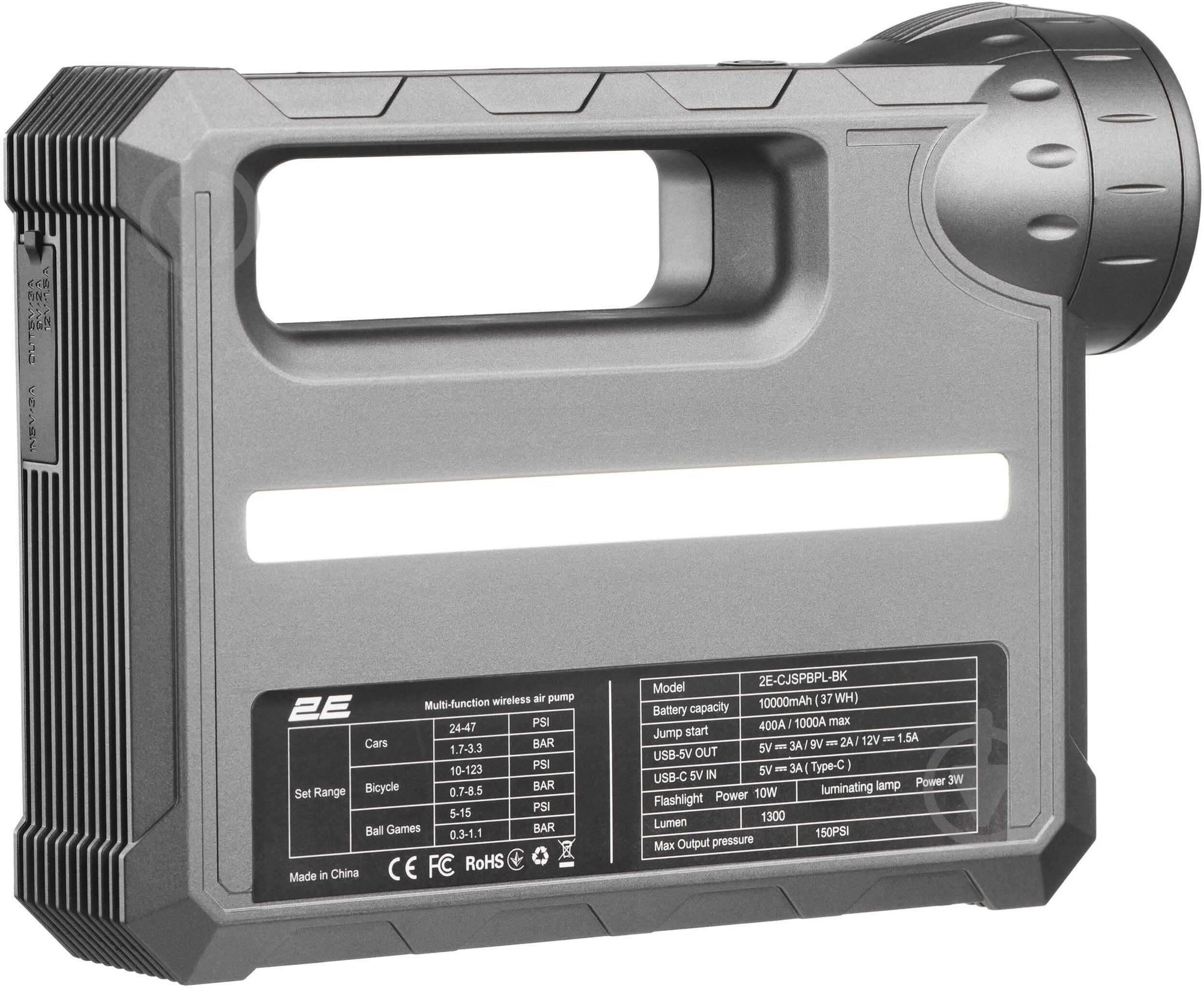 Пускозарядное устройство 2E Pitman (2E-CJSPBPL-BK) - фото 3 Пускозарядное устройство 2E Pitman (2E-CJSPBPL-BK) - фото 3