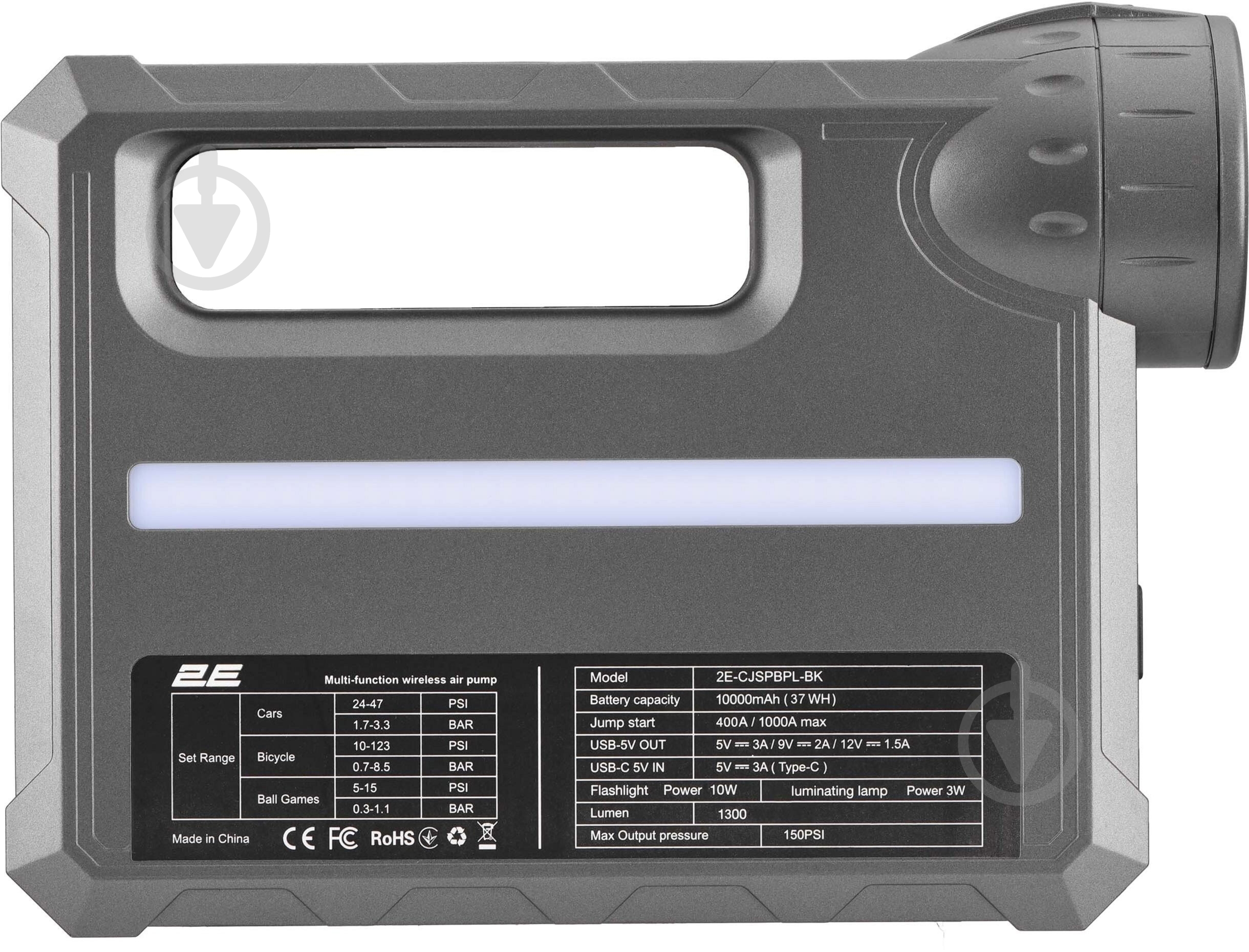 Пускозарядное устройство 2E Pitman (2E-CJSPBPL-BK) - фото 4 Пускозарядное устройство 2E Pitman (2E-CJSPBPL-BK) - фото 4