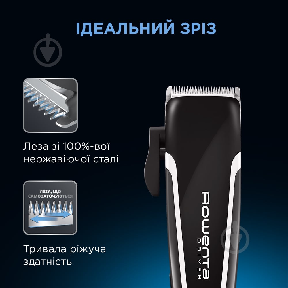 ВИТРИНА! Машинка для стрижки Rowenta Driver TN1603F0 - фото 4