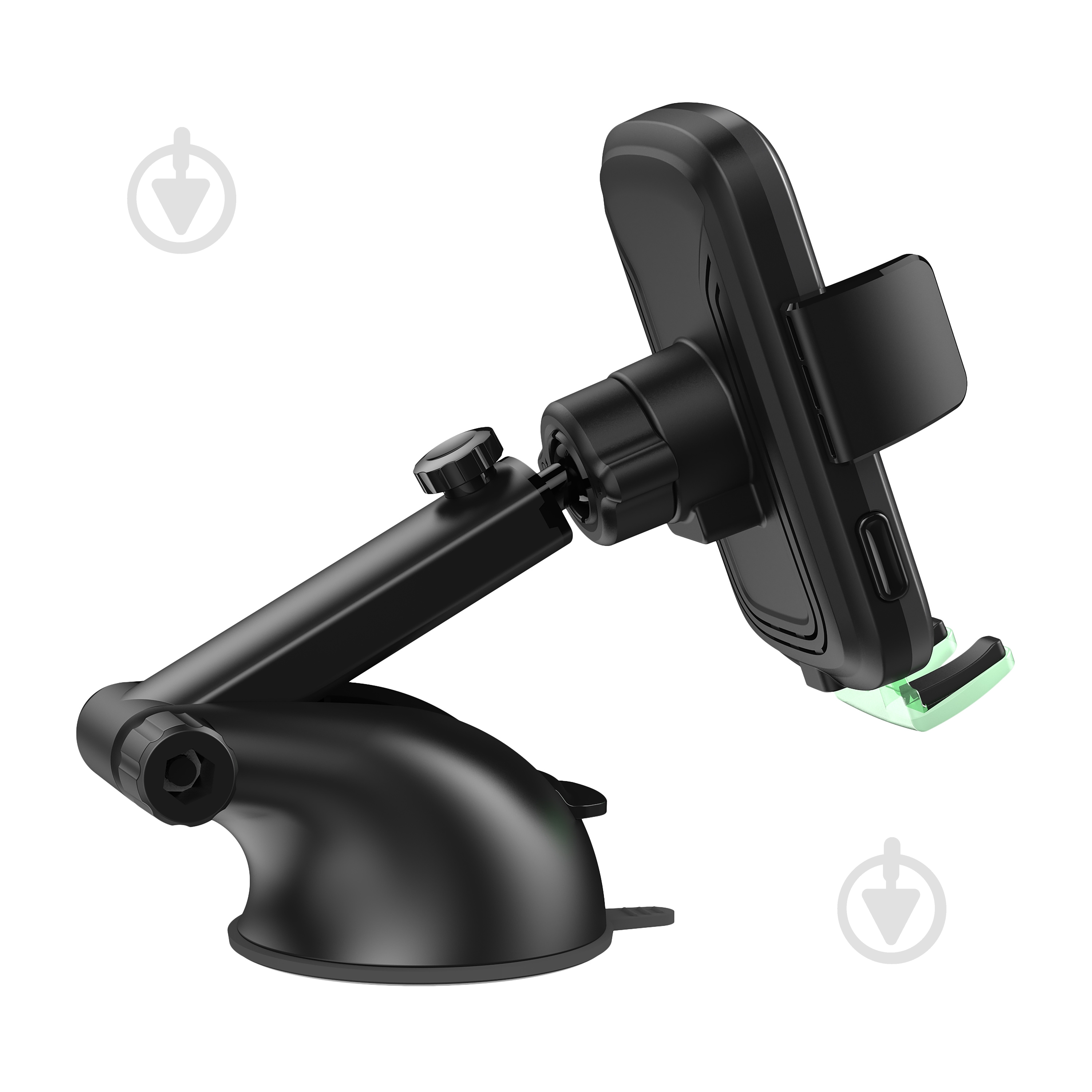 Автотримач 2E з бездротовою зарядкою 2E-WCQ01-10 чорний - фото 15 Автотримач 2E з бездротовою зарядкою 2E-WCQ01-10 чорний - фото 15