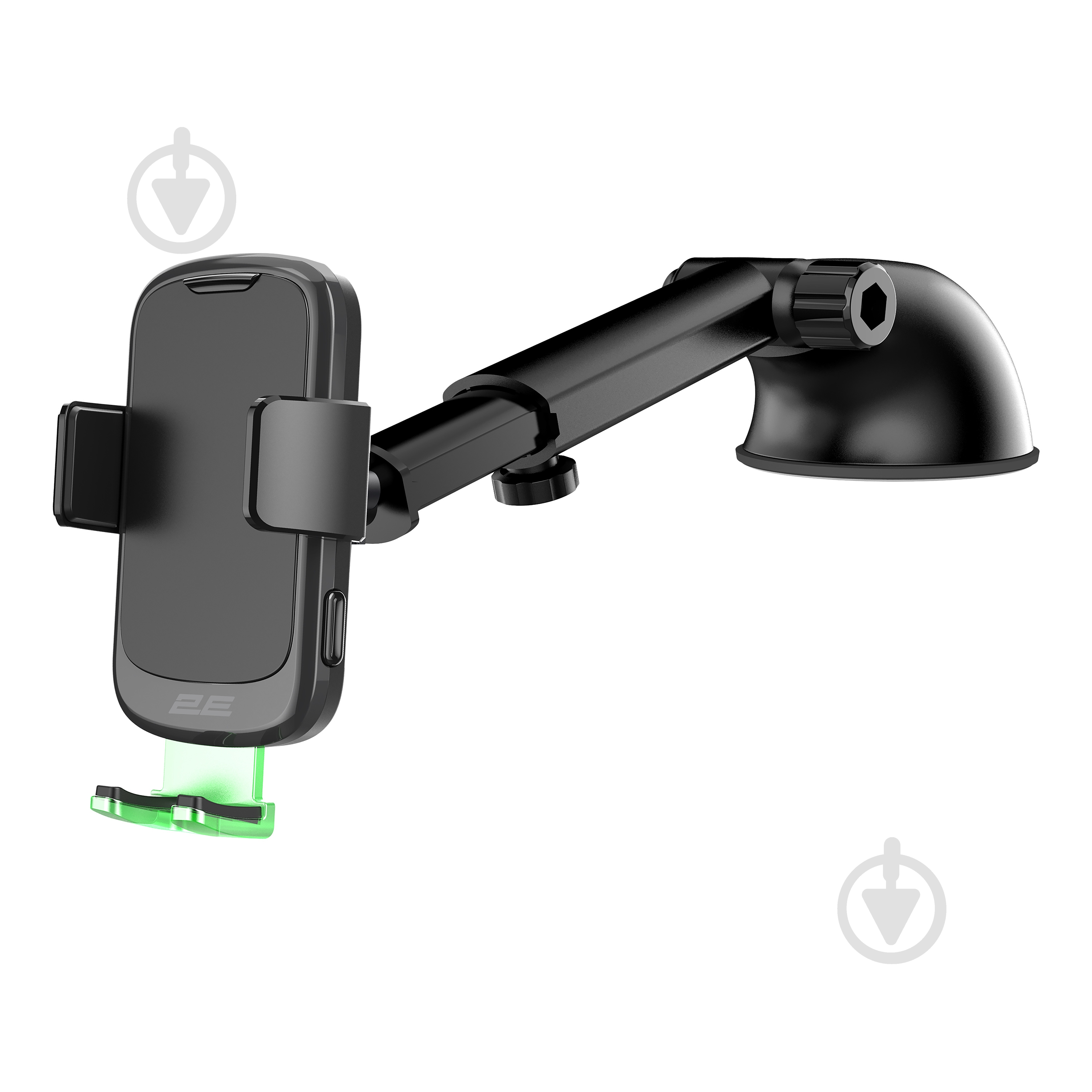 Автотримач 2E з бездротовою зарядкою 2E-WCQ01-10 чорний - фото 14 Автотримач 2E з бездротовою зарядкою 2E-WCQ01-10 чорний - фото 14