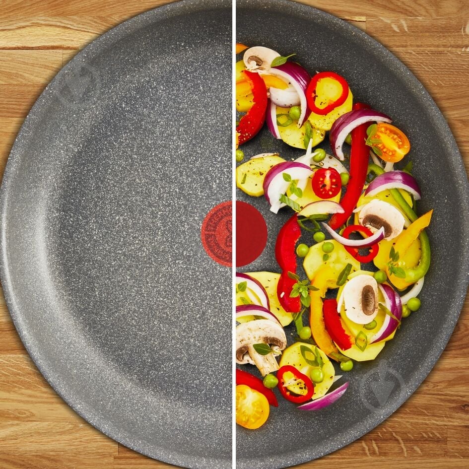 Сковорода Tefal Hard Stone 24 см D4560432 - фото 6