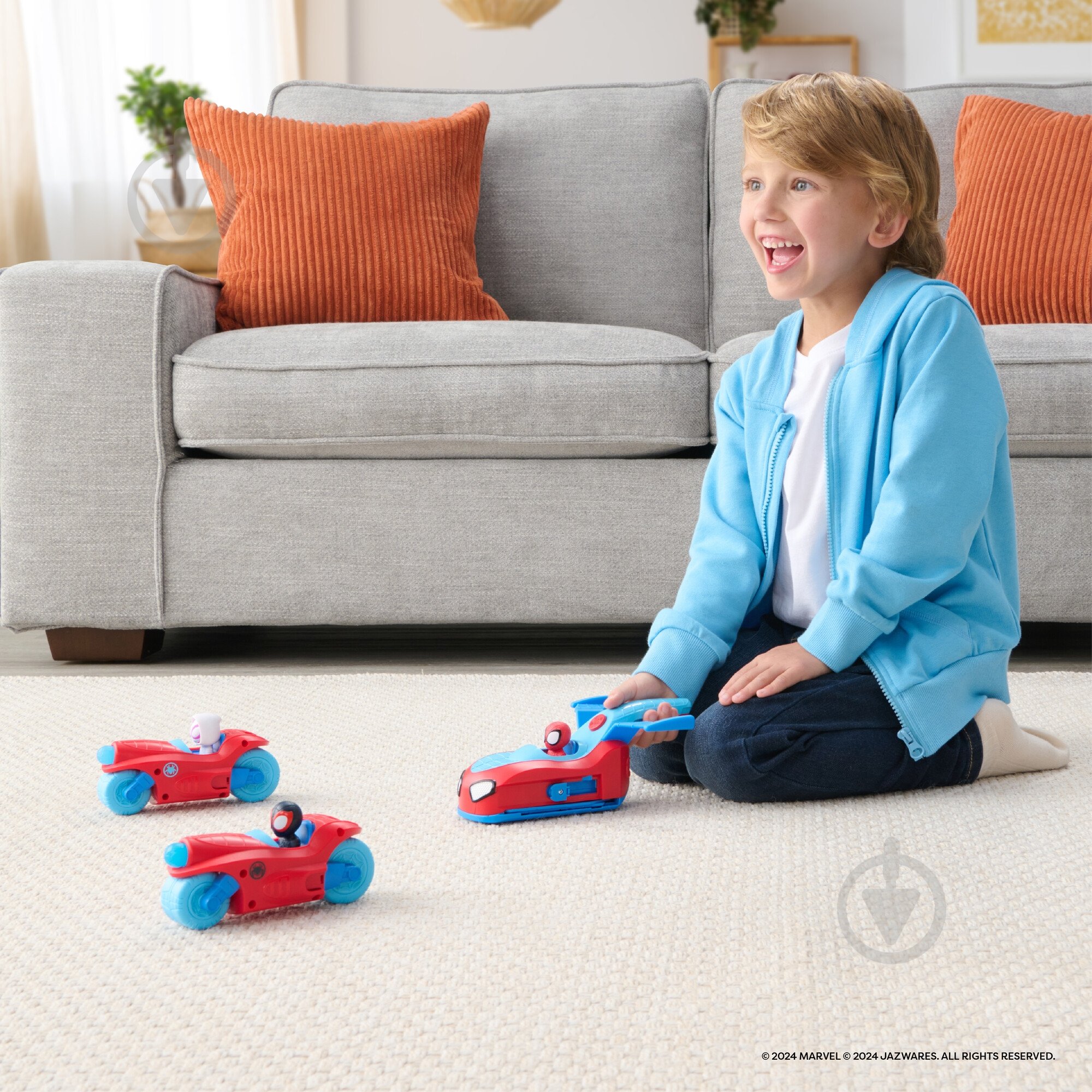 Іграшковий набір Spidey Deluxe Feature Vehicle Спліт команда Спайді (Spidey Team Split Racer) SNF0271 - фото 35