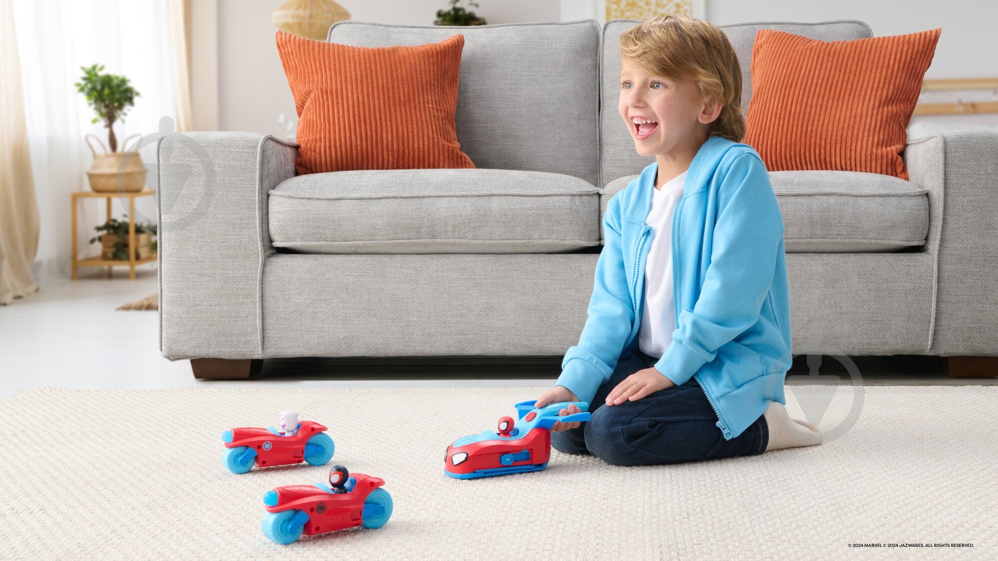 Іграшковий набір Spidey Deluxe Feature Vehicle Спліт команда Спайді (Spidey Team Split Racer) SNF0271 - фото 40