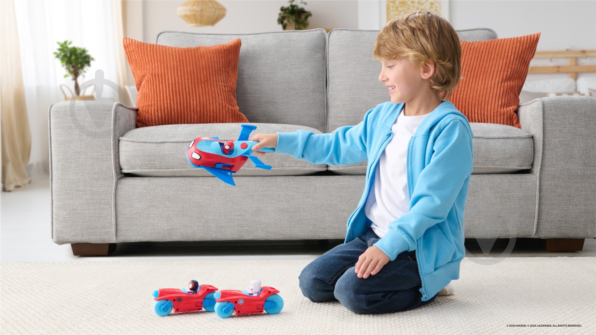 Іграшковий набір Spidey Deluxe Feature Vehicle Спліт команда Спайді (Spidey Team Split Racer) SNF0271 - фото 39