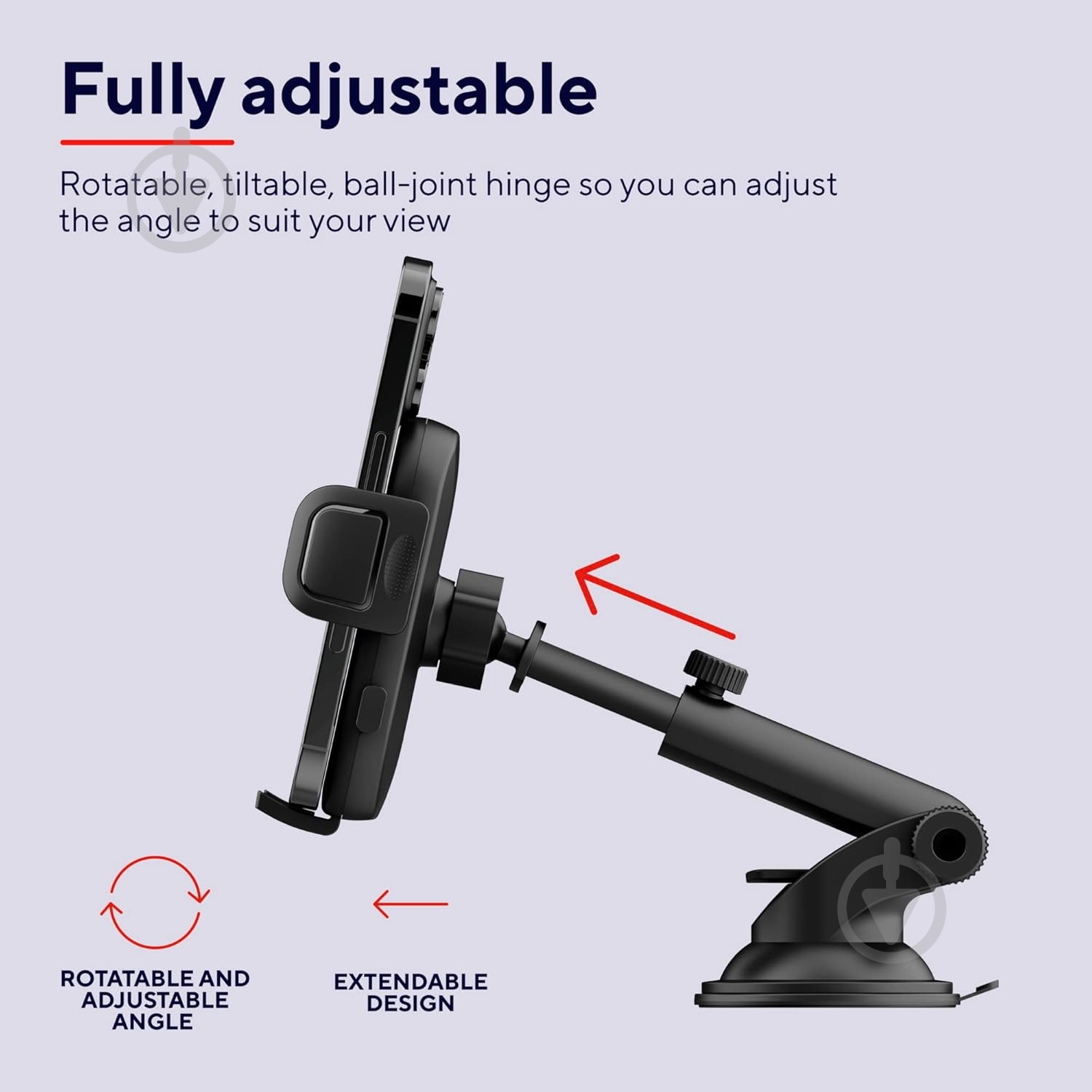 Автотримач Trust (24984_TRUST) чорний - фото 4 Автотримач Trust (24984_TRUST) чорний - фото 4