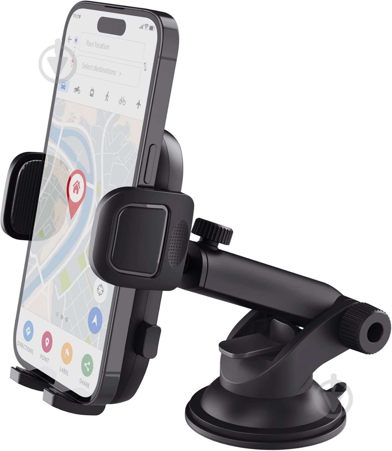 Автотримач Trust (24984_TRUST) чорний - фото 7 Автотримач Trust (24984_TRUST) чорний - фото 7