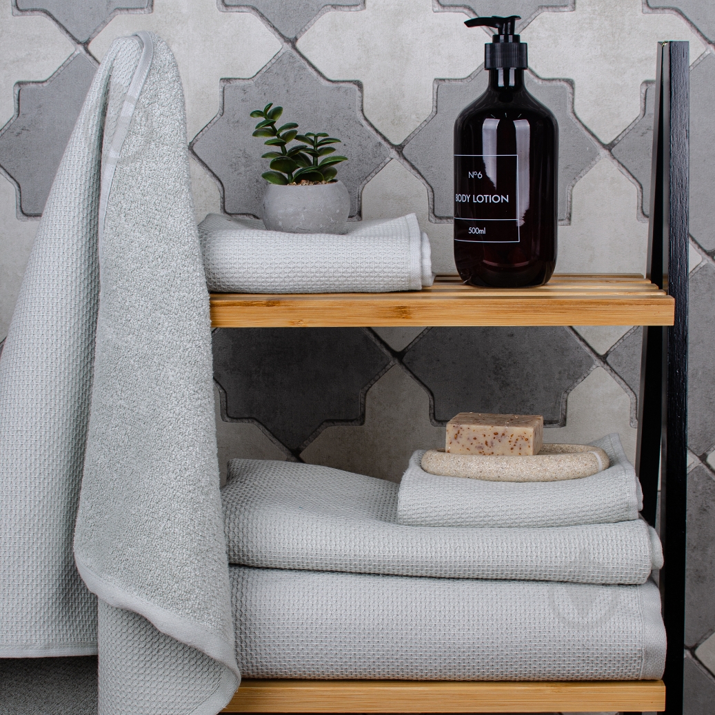 Полотенце махровое Sauna 70x140 см светло-серый La Nuit - фото 3 Полотенце махровое Sauna 70x140 см светло-серый La Nuit - фото 3