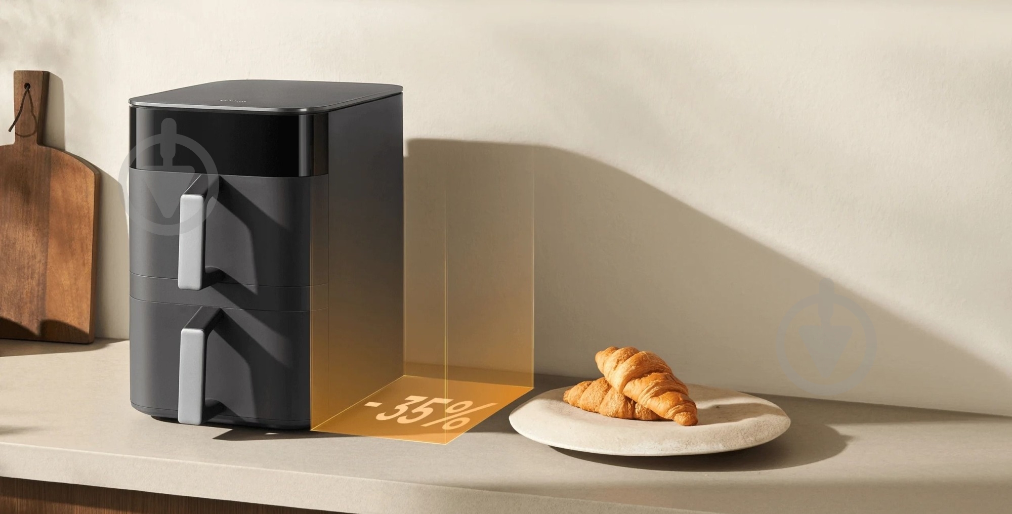 Мультипечь Xiaomi Smart Double Stack Air Fryer 12 л - фото 3