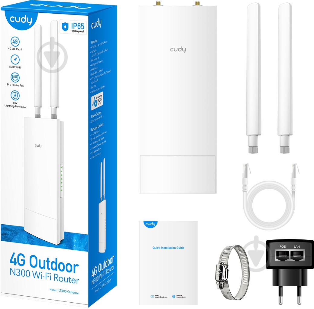 Маршрутизатор Cudy LT400 Outdoor - фото 6