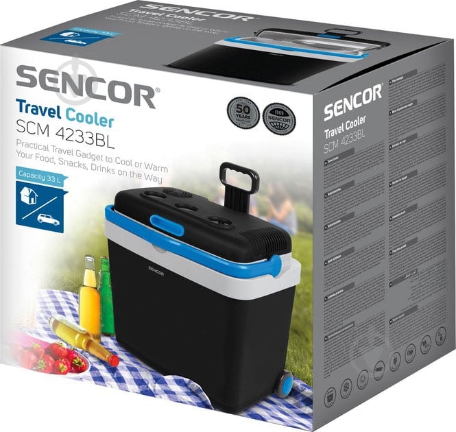 Автохолодильник Sencor 33 л SCM4233BL-EUE3 - фото 3