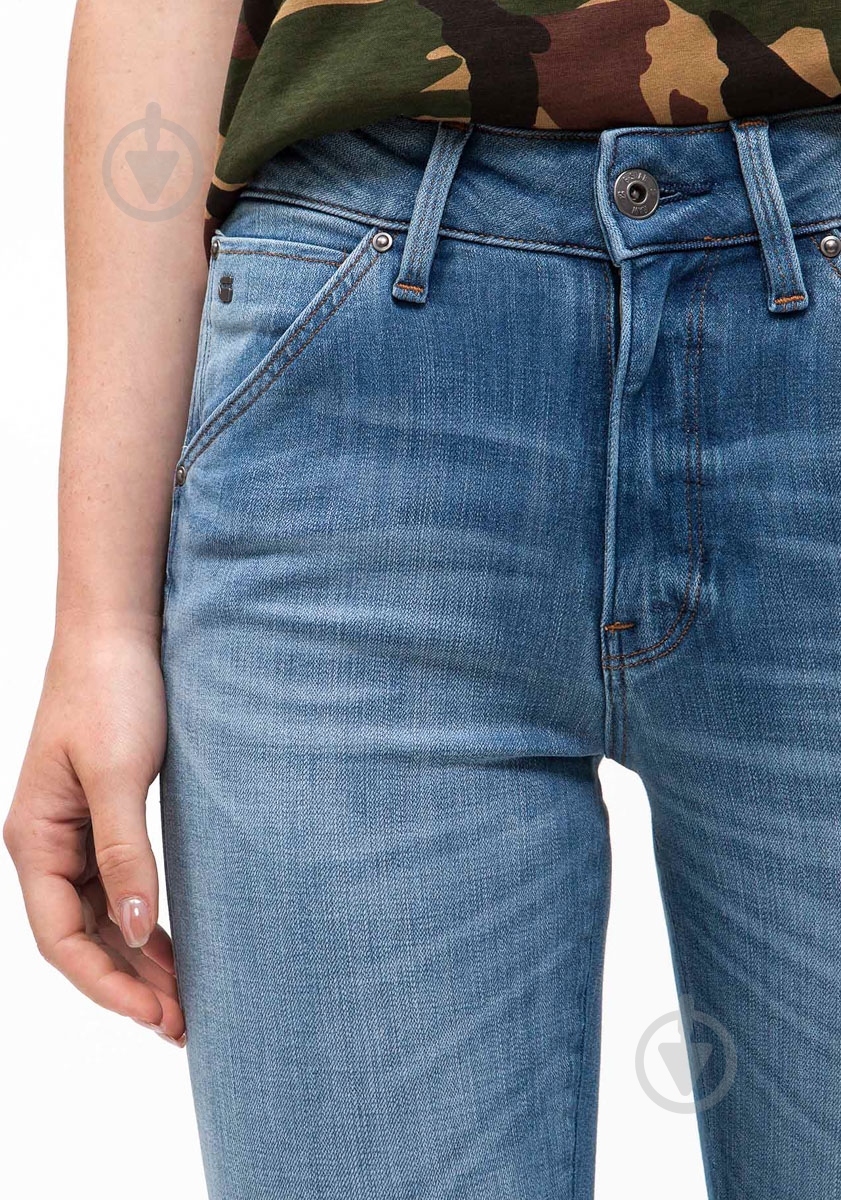 Джинсы G-Star RAW 5622 G-star Shape High Super Skinny Wmn D09116,9136-4970 р. 25-32 синий - фото 5