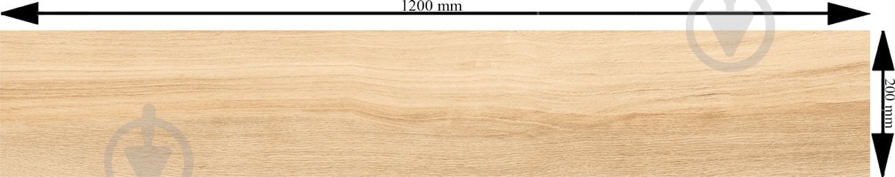 Плитка TAU Ceramica Bohars Camel 20х120 - фото 2