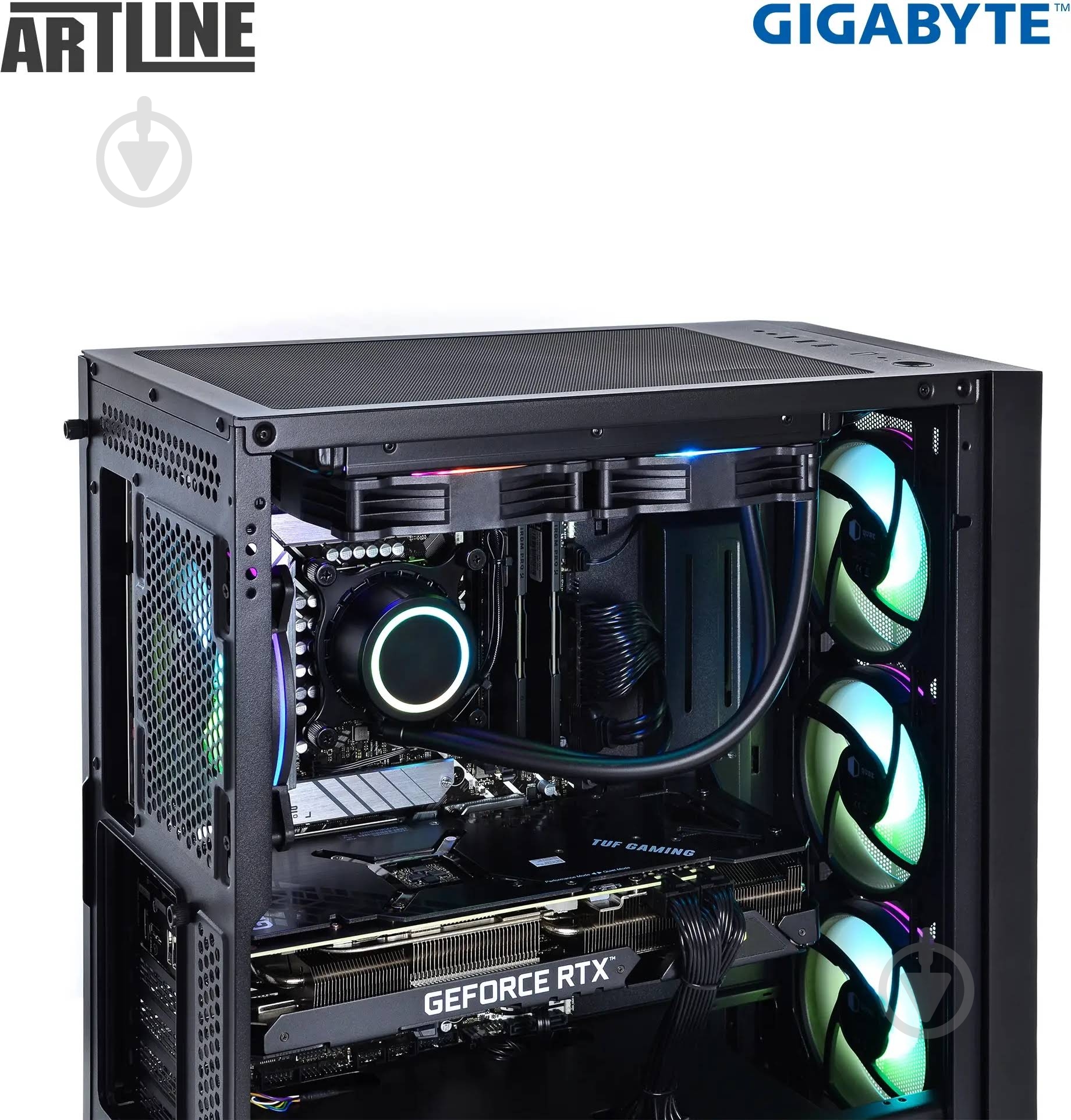 Компьютер Artline Gaming X85 Windows 11 Home (X85v54Win) black - фото 4 Компьютер Artline Gaming X85 Windows 11 Home (X85v54Win) black - фото 4