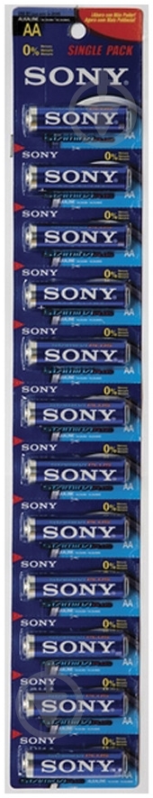 Батарейка Sony Stamina Plus AA (пальчиковые) 12 шт. (AM3S12D) - фото 1