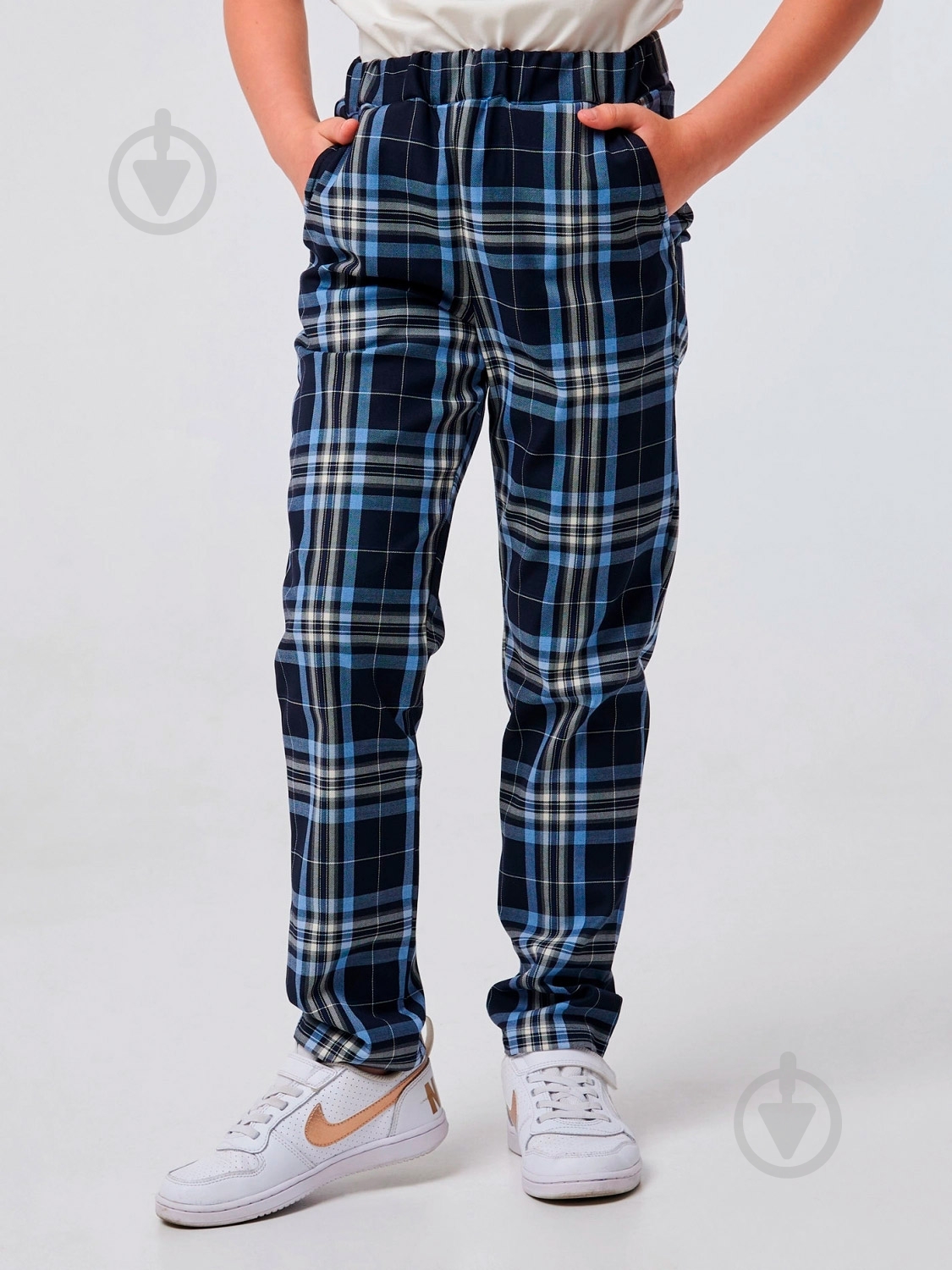 Брюки Smil 115537 р.128 синий - фото 1