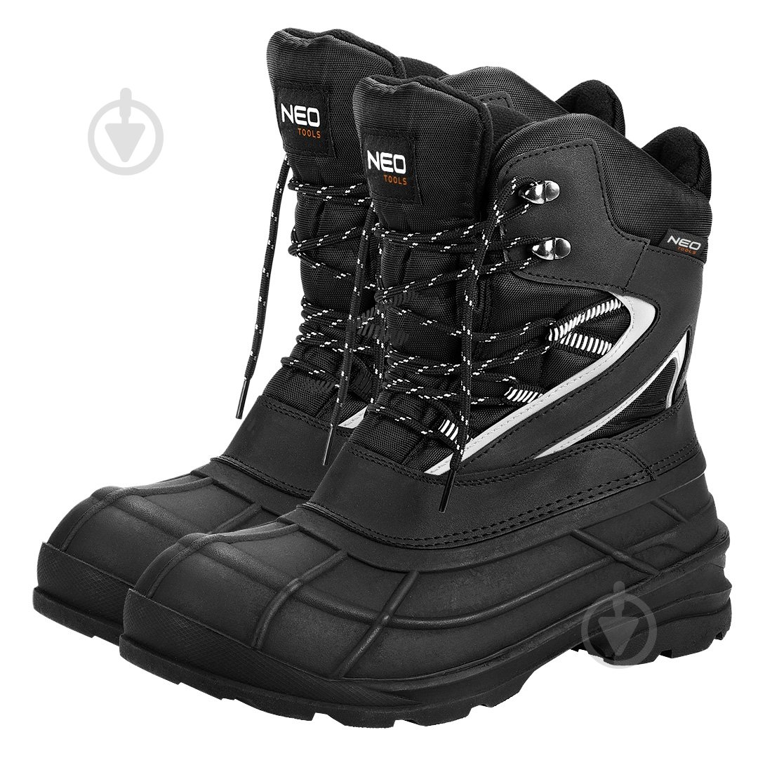 Ботинки NEO tools р.41 82-139-41 черный с белыми вставками - фото 1 Ботинки NEO tools р.41 82-139-41 черный с белыми вставками - фото 1
