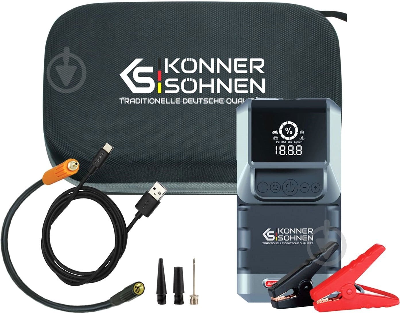 Пускозарядное устройство Konner&Sohnen (KSJSP-1300) - фото 6 Пускозарядное устройство Konner&Sohnen (KSJSP-1300) - фото 6