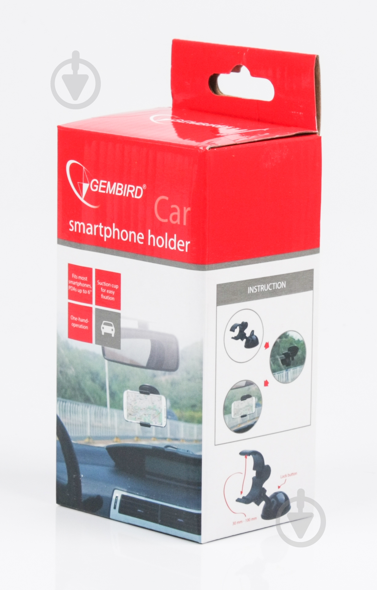 Автодержатель крепление на стекло Gembird - фото 5 Автодержатель крепление на стекло Gembird - фото 5