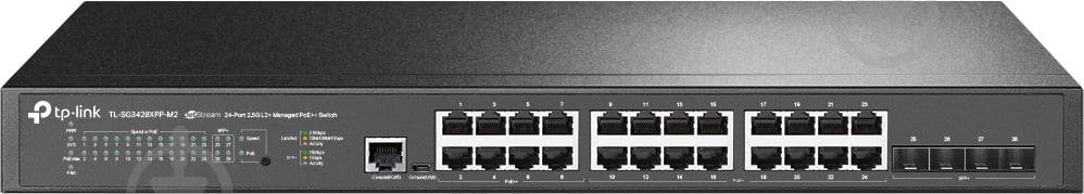 Коммутатор TP-Link TL-SG3428XMP (TL-SG3428XPP-M2) - фото 1