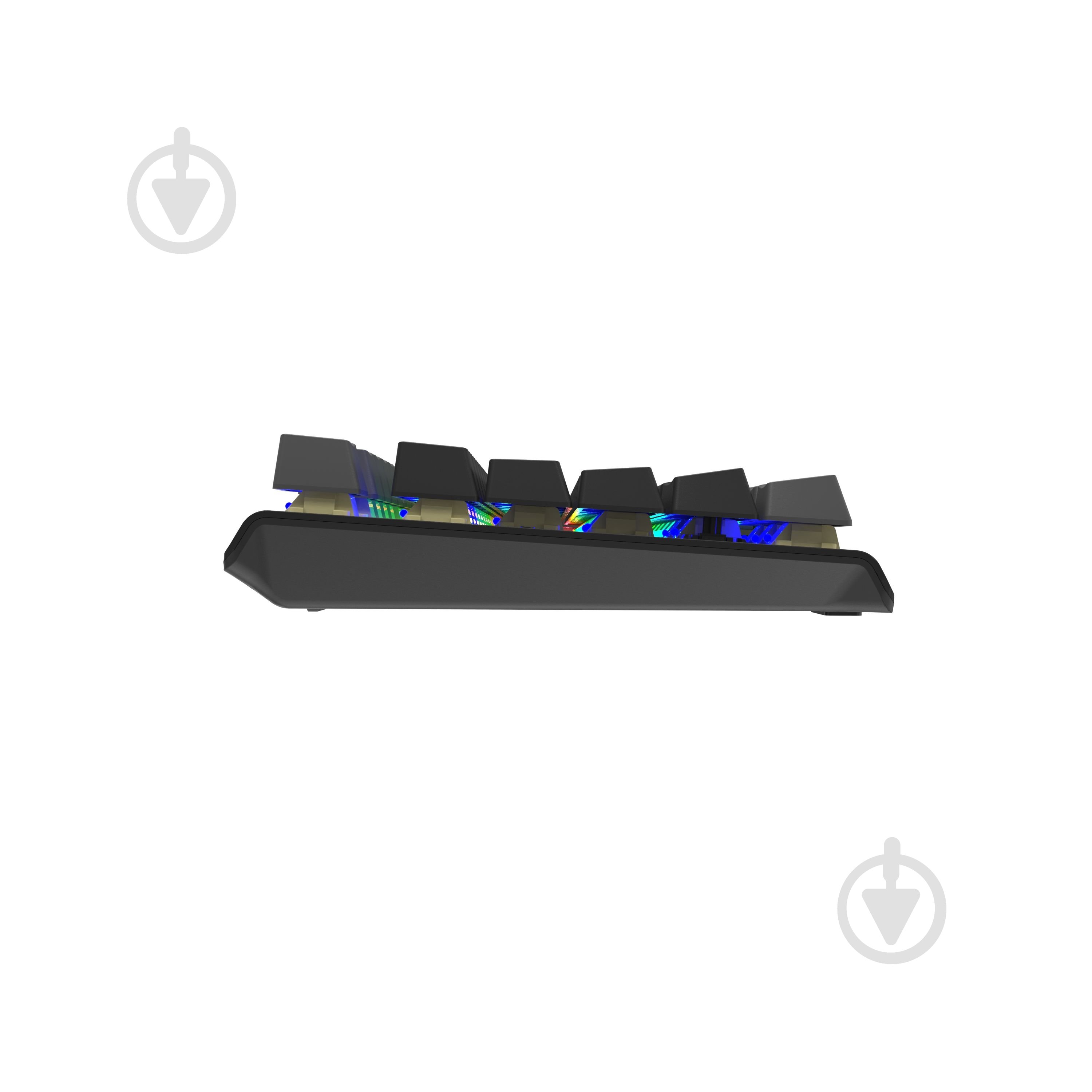 Клавіатура ігрова A4Tech FS100 (Stone Black) (FS100 (Stone Black)) неонове підсвічування, USB, FS Switches black - фото 4 Клавіатура ігрова A4Tech FS100 (Stone Black) (FS100 (Stone Black)) неонове підсвічування, USB, FS Switches black - фото 4