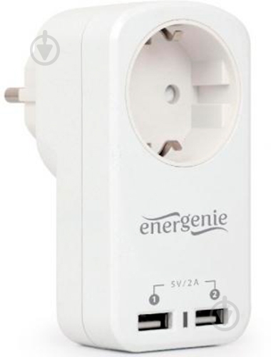 Зарядное устройство EnerGenie EG-ACU2-01-W - фото 1 Зарядное устройство EnerGenie EG-ACU2-01-W - фото 1