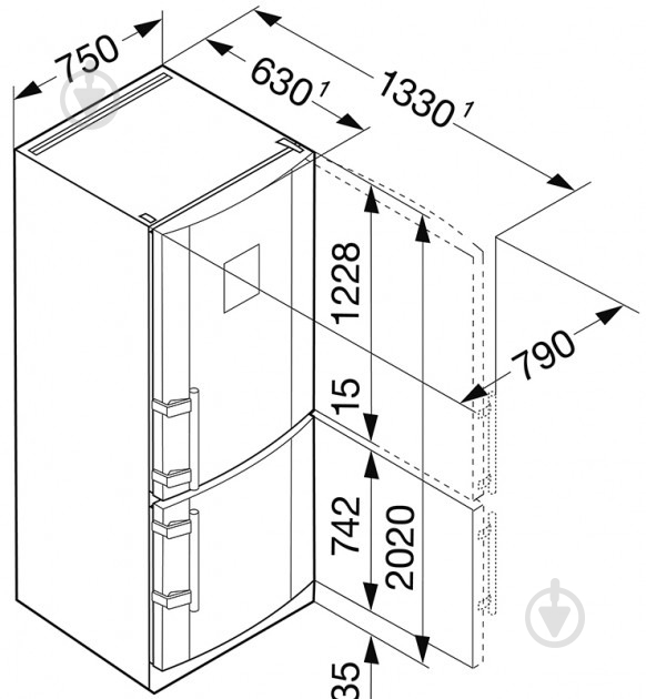 Холодильник Liebherr CBNPes 5167 - фото 10 Холодильник Liebherr CBNPes 5167 - фото 10