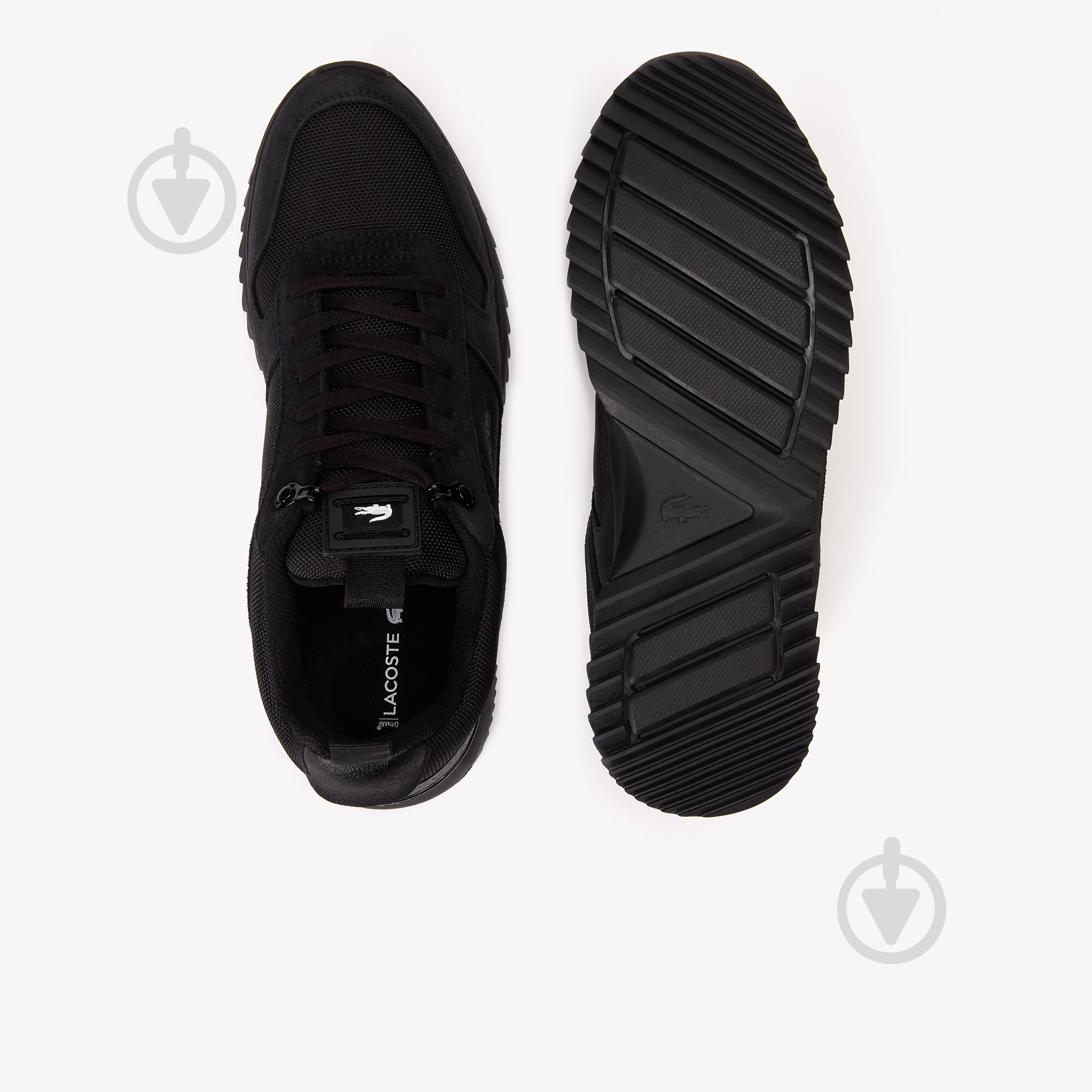 Кроссовки мужские весенние Lacoste JOGGEUR 2.0 319 3 SMA 738SMA004102H р.41,5 черные - фото 4