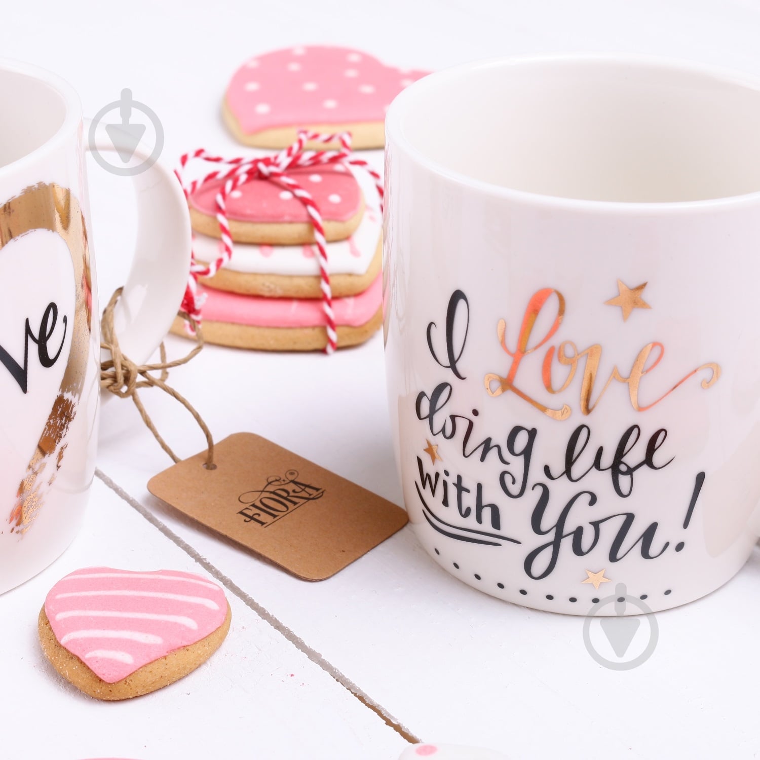 Чашка Fiora Love Lofe with You 360 мл - фото 2 Чашка Fiora Love Lofe with You 360 мл - фото 2