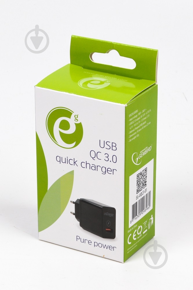 Зарядное устройство EnerGenie EG-UQC3-01 - фото 5 Зарядное устройство EnerGenie EG-UQC3-01 - фото 5