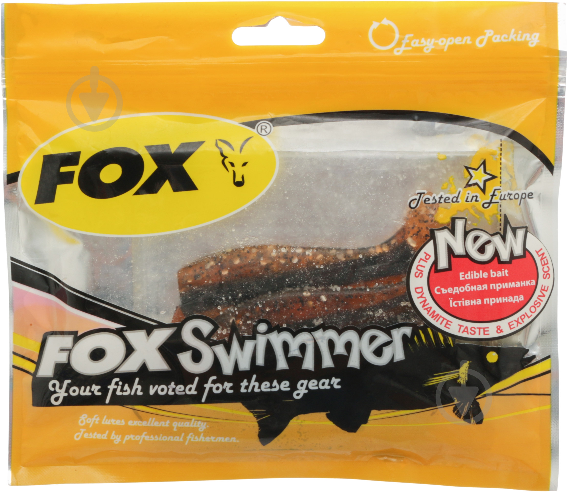 Виброхвост FOX Swimmer 80 мм 8 шт. #006 - фото 2