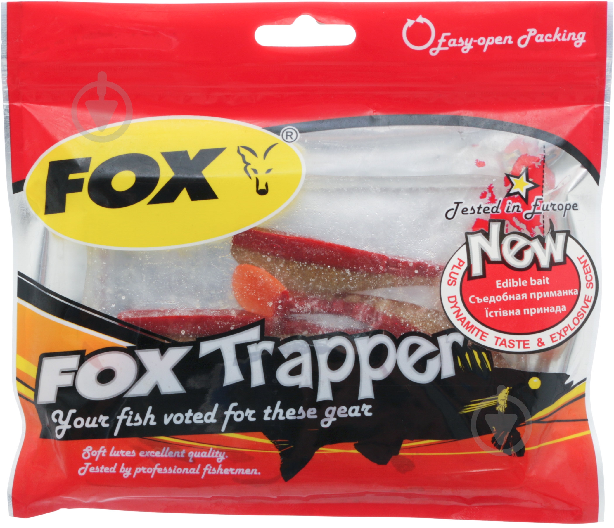 Виброхвост FOX Trapper 80 мм 8 шт. #027 - фото 2