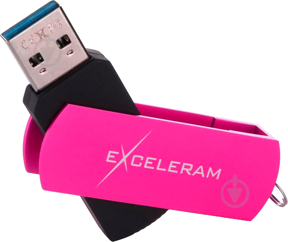 Флеш-память Exceleram P2 Series 32 ГБ USB 2.0 rose (EXP2U2ROB32) - фото 4