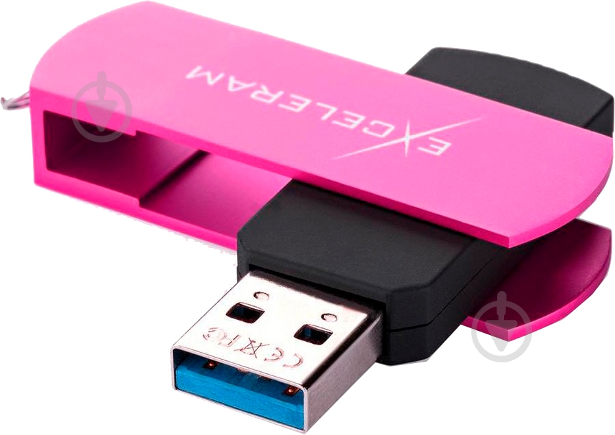 Флеш-память Exceleram P2 Series 32 ГБ USB 2.0 rose (EXP2U2ROB32) - фото 3