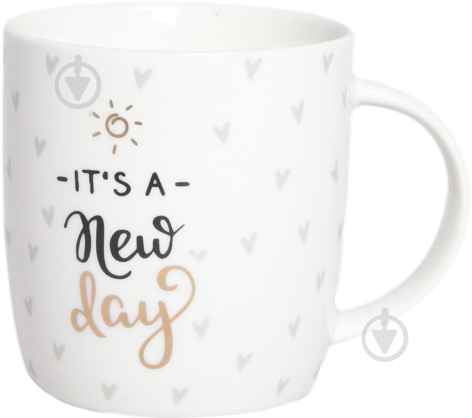 Чашка Fiora It's a New Day 360 мл - фото 1 Чашка Fiora It's a New Day 360 мл - фото 1