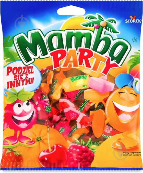 Конфеты жевательные Mamba Party 140 г - фото 1 Конфеты жевательные Mamba Party 140 г - фото 1