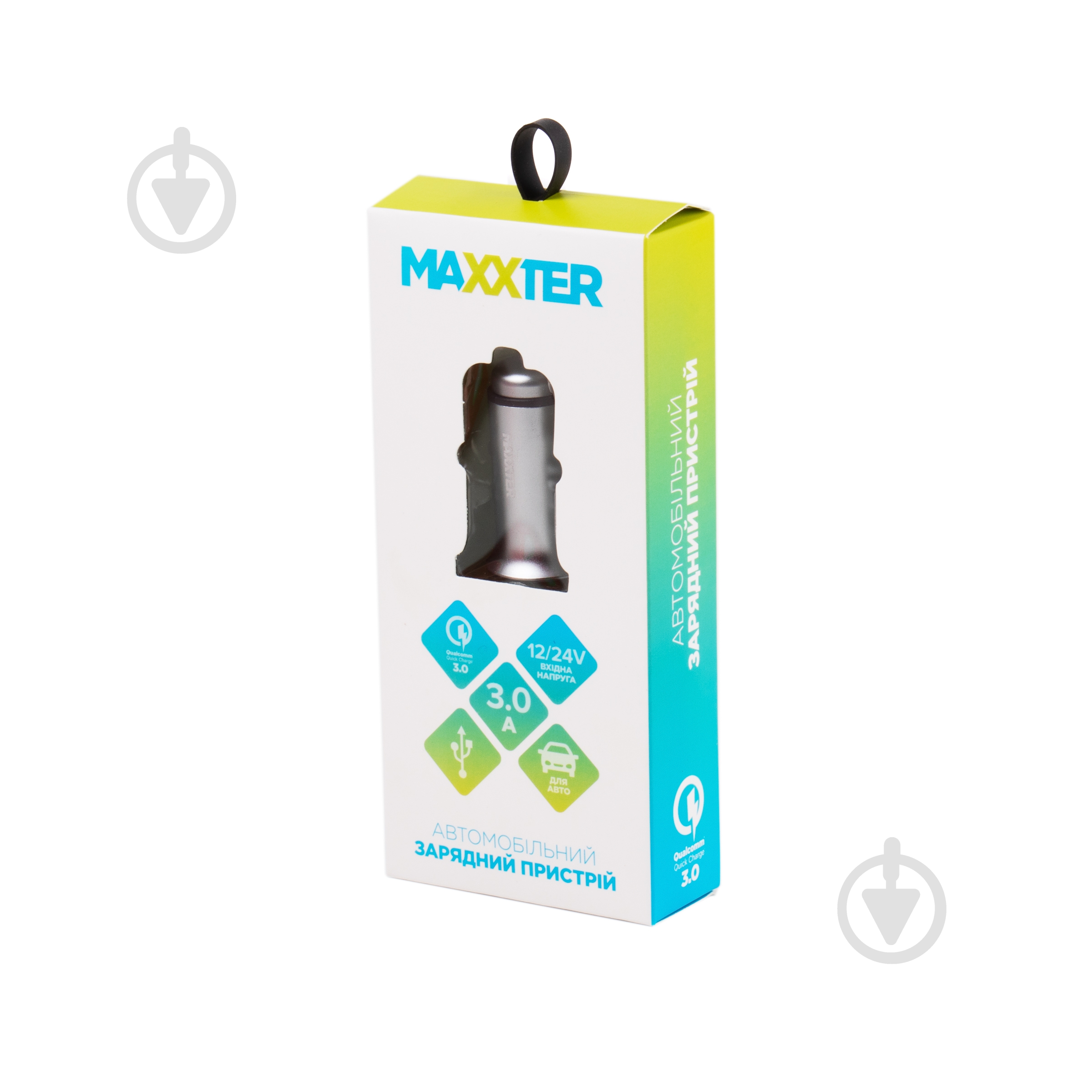 Зарядний пристрій — адаптер прикурювача-USB Maxxter UCQC-21A - фото 3 Зарядний пристрій — адаптер прикурювача-USB Maxxter UCQC-21A - фото 3