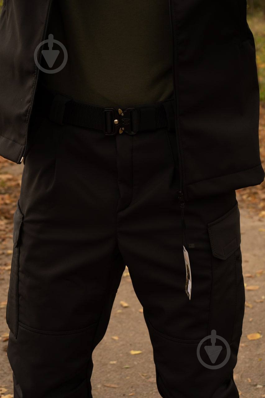 Брюки тактические теплые c Soft Shell р. XXXXL черный (04-10-00-0010) - фото 2 Брюки тактические теплые c Soft Shell р. XXXXL черный (04-10-00-0010) - фото 2