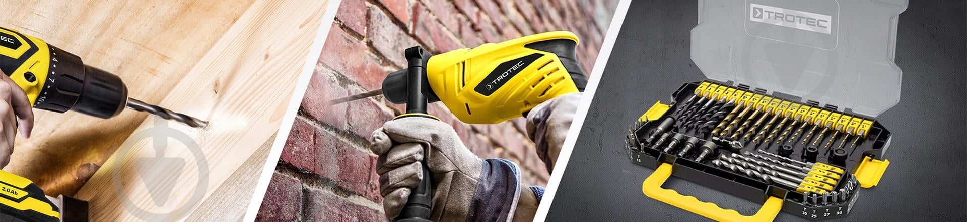 Набор бит и сверл Trotec Hexagon Shank Drill and Bit Set 49 шт. DAS302819 - фото 20