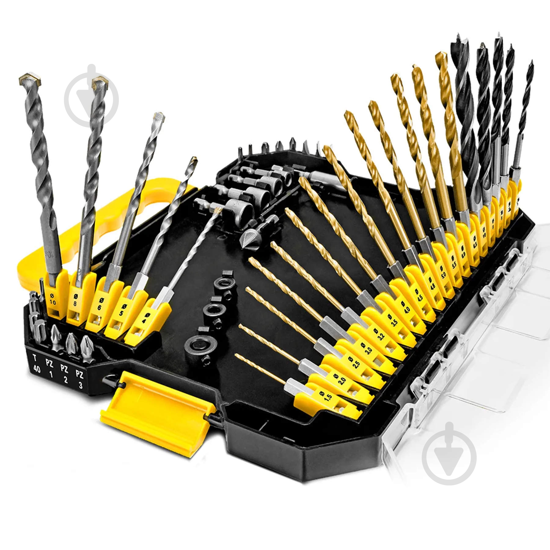Набор бит и сверл Trotec Hexagon Shank Drill and Bit Set 49 шт. DAS302819 - фото 8