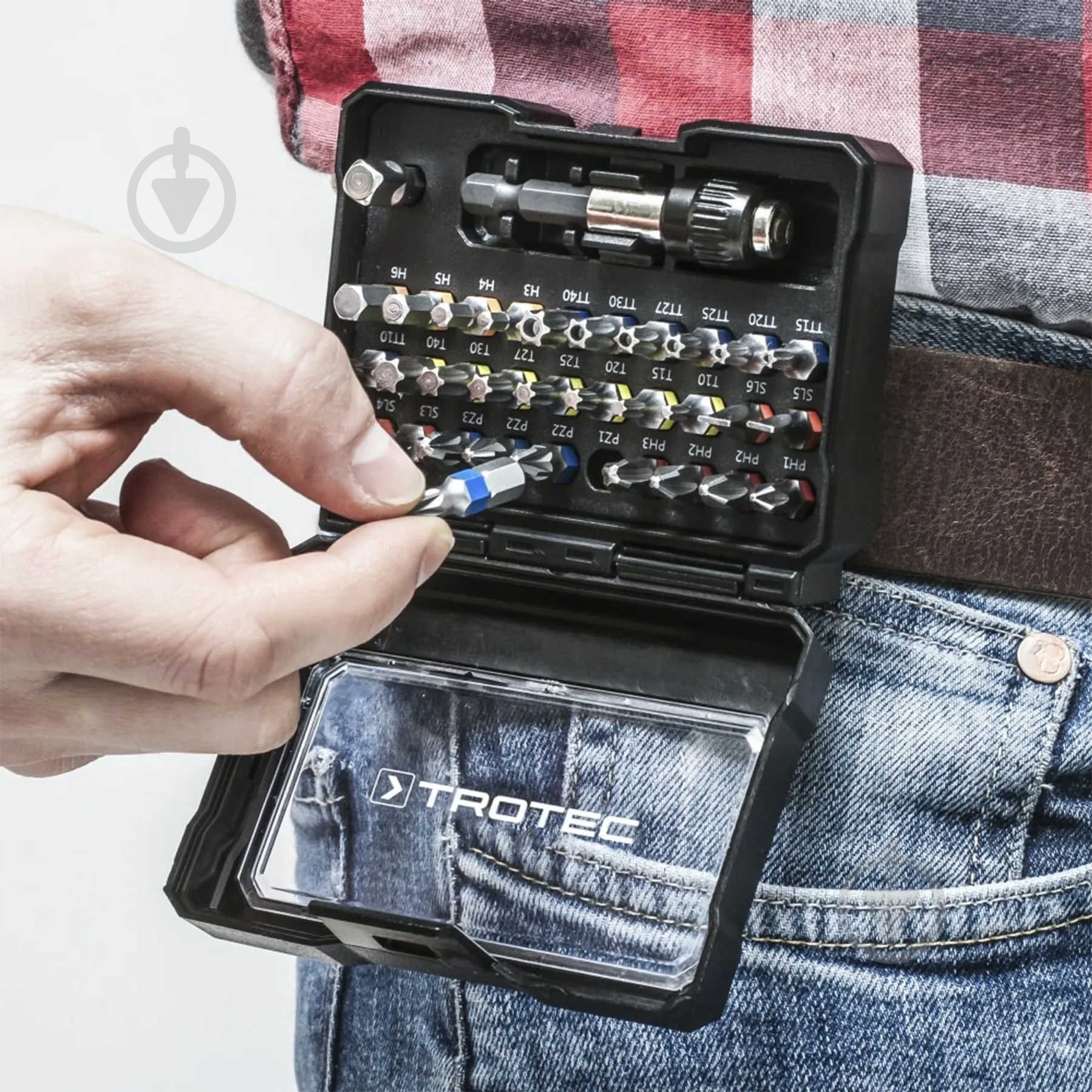 Набір біт Trotec Bit Set 32 шт. DAS302814 - фото 4 Набір біт Trotec Bit Set 32 шт. DAS302814 - фото 4