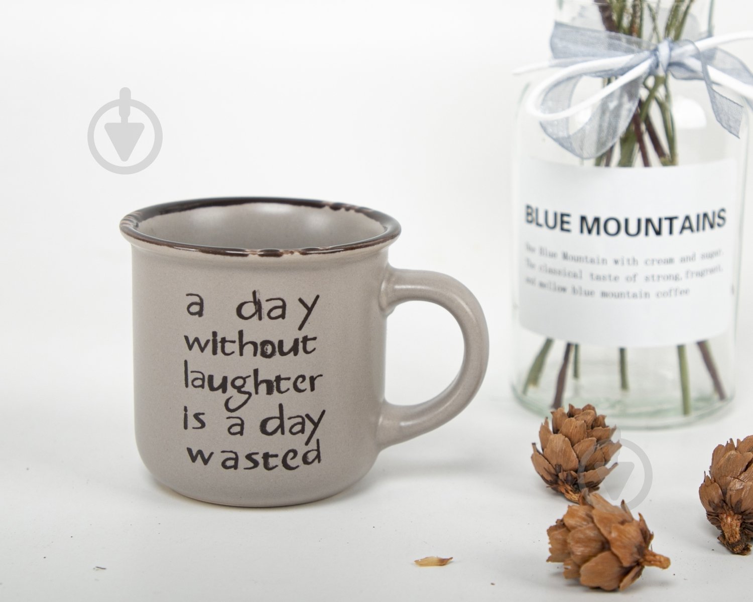 Чашка для кофе Fiora Inspire Gray 130 мл - фото 2 Чашка для кофе Fiora Inspire Gray 130 мл - фото 2